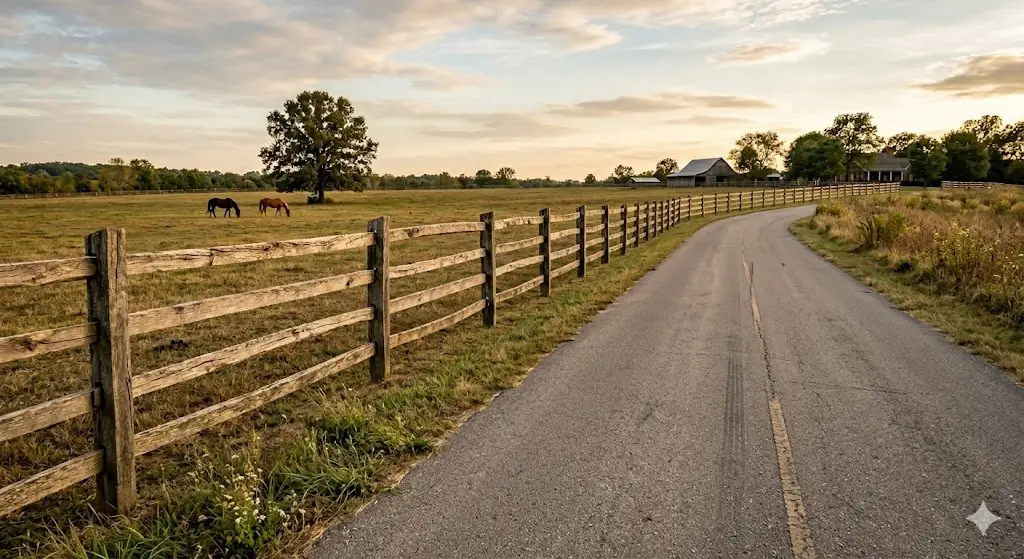 Split Rail & Farm Fence in Middle Tennessee
